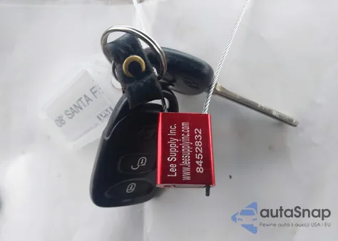 2008 Hyundai Santa Fe Gls from USA, damaged, VIN 5NMSG13D98H167462